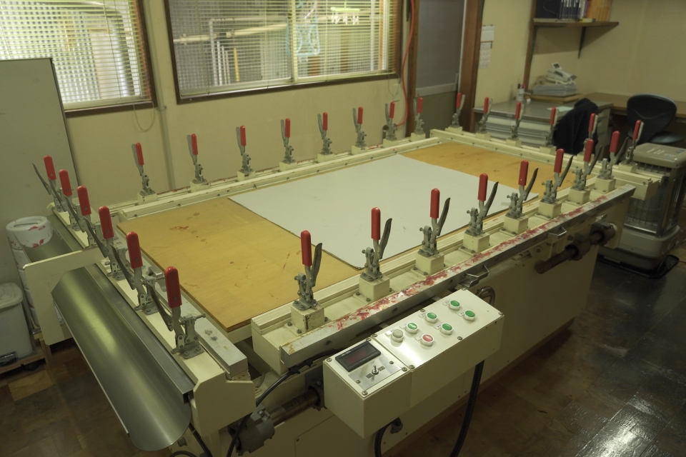 スクリーン印刷台